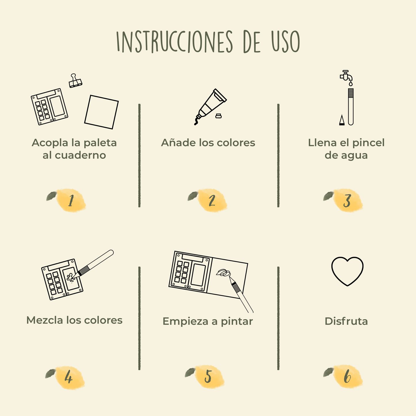 Tobio's™ Set de Mini-Acuarelas