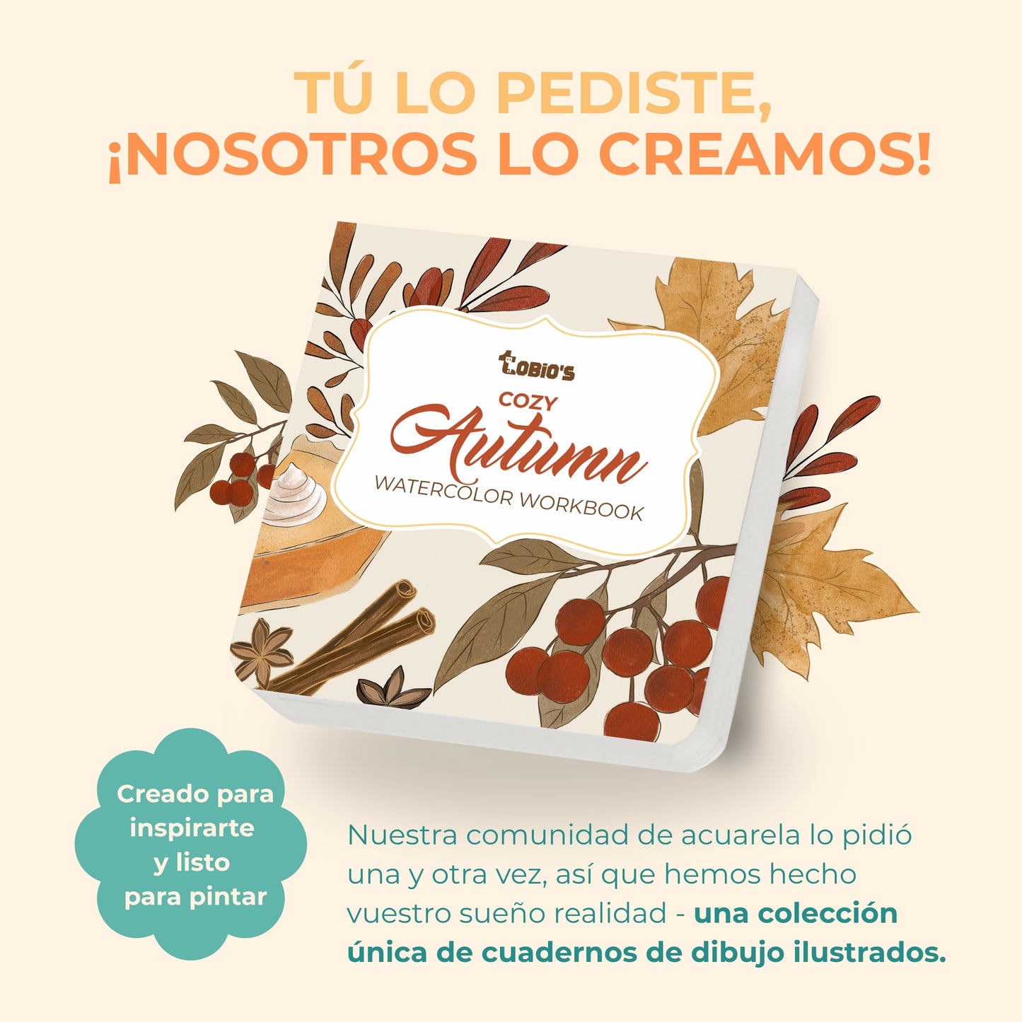 Tobio's™ Libro para Colorear: Otoño