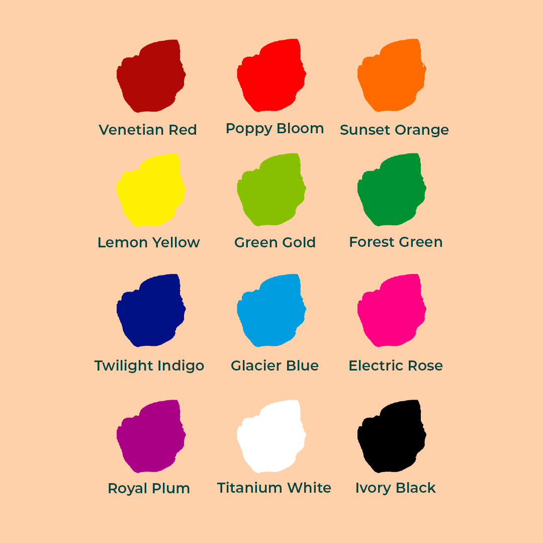 12 Recambios de Pintura Extra