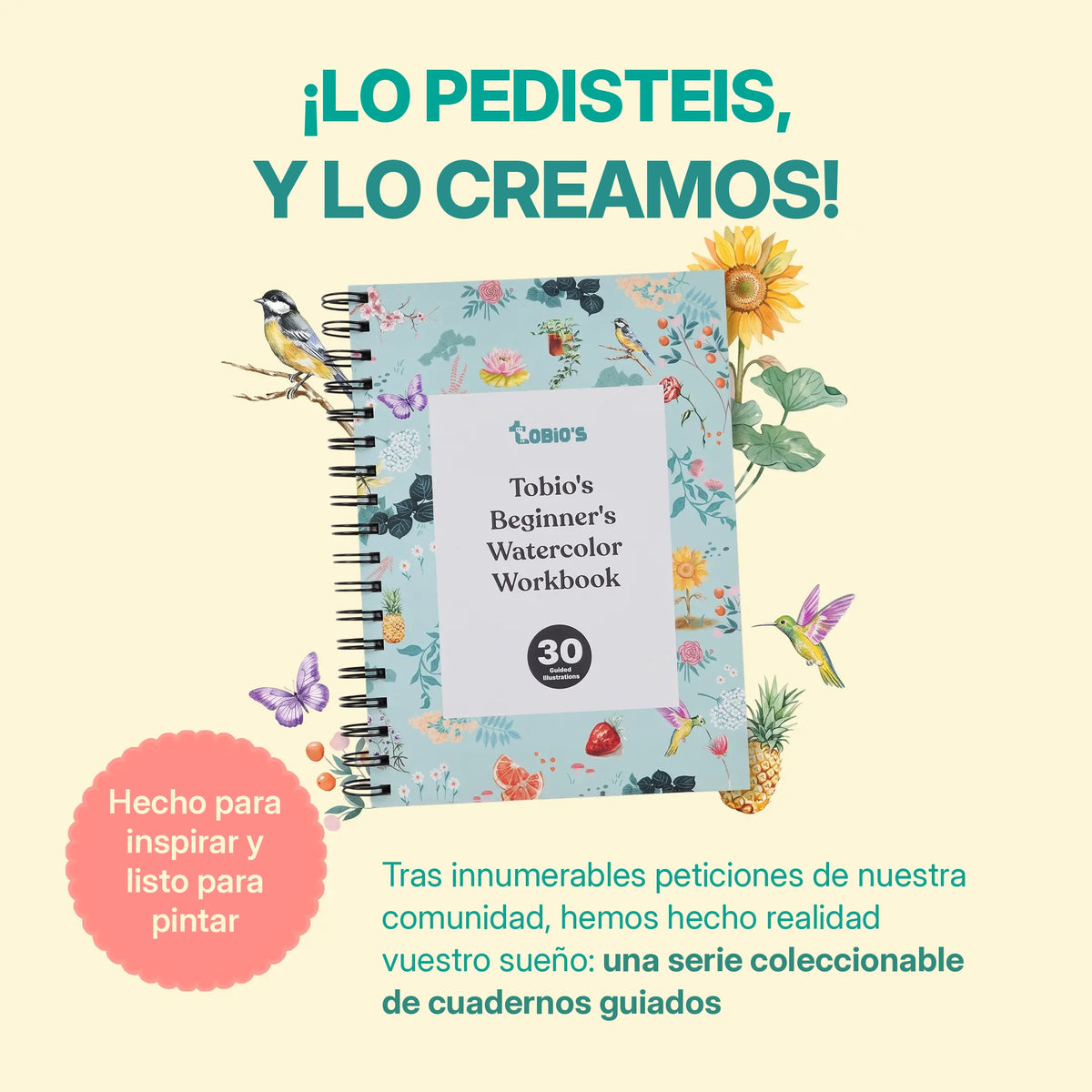 Cuaderno de Acuarela para Principiantes