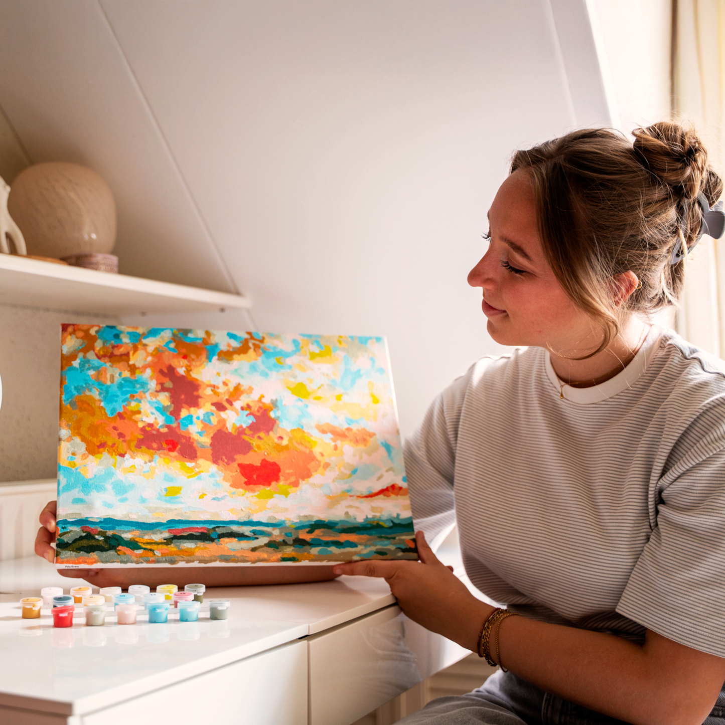 Cielo Abierto – Set de pintar con números