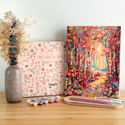 El camino del color - Set de Pintar con Números