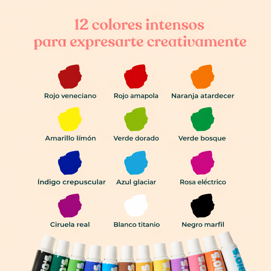 Tobio's™ Set de Mini-Acuarelas