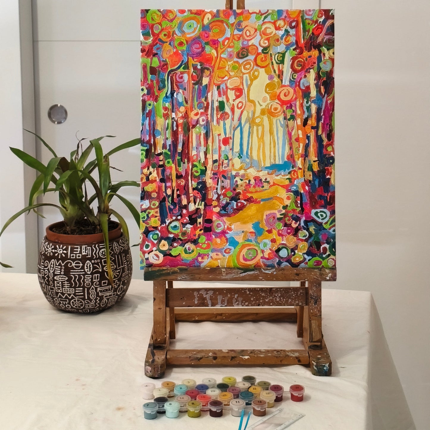 El camino del color - Set de Pintar con Números