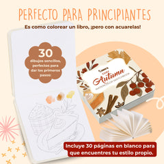 Tobio's™ Libro para Colorear: Otoño