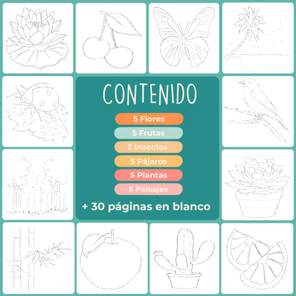 Tobio's™ Libro para Colorear: Principiantes