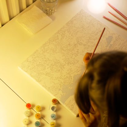 Todo está bien - Set para pintar con números