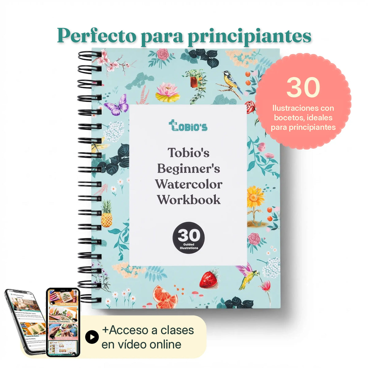 Cuaderno de Acuarela para Principiantes