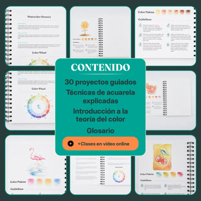 Cuaderno de Acuarela para Principiantes