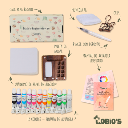 Tobio's™ Set de Mini-Acuarelas